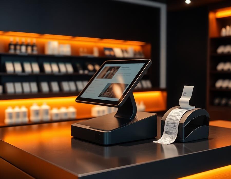 Countertop POS system